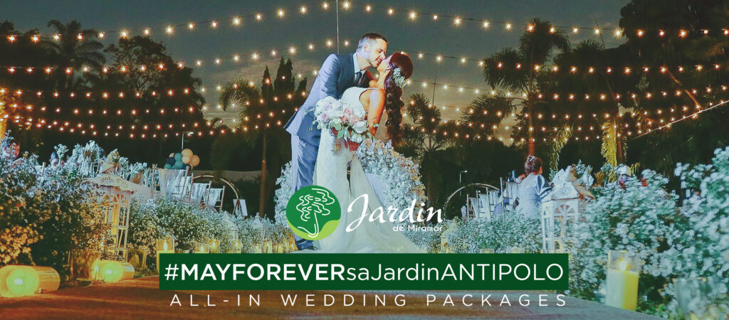 May Forever sa Jardin Wedding Package